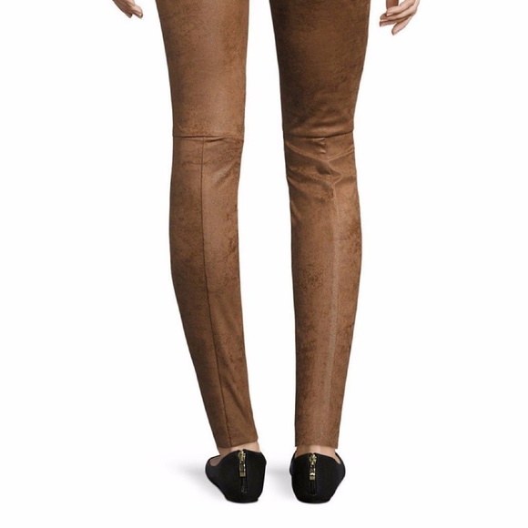a.n.a Strech brown knit leggings - Picture 4 of 8
